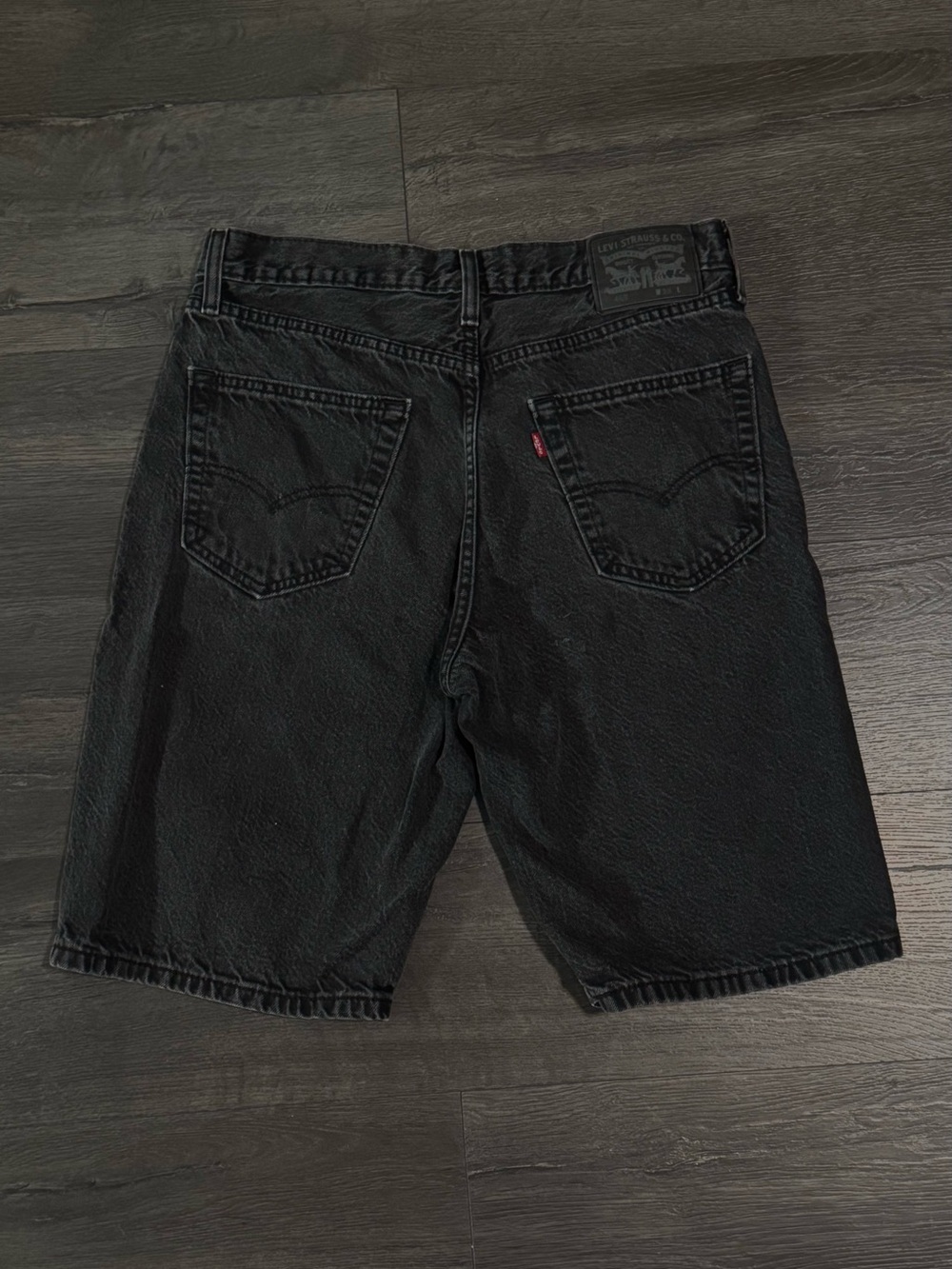 Levi's Black Denim Men's Jorts